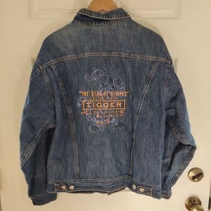 Vintage Disney Denim Jacket Tigger